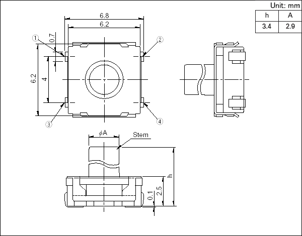 alps輕觸開(kāi)關(guān)規(guī)格書(shū)